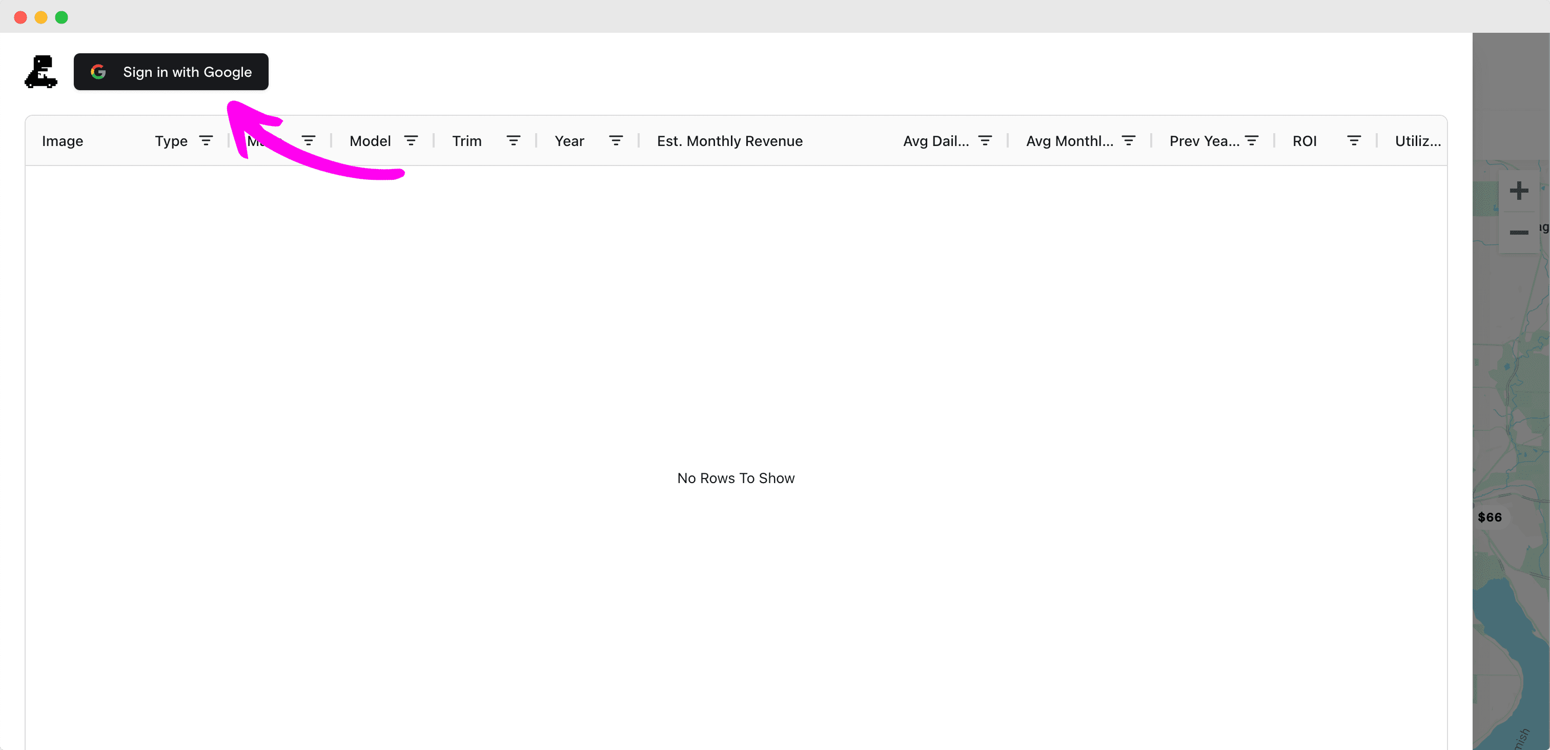 Google sign-in process